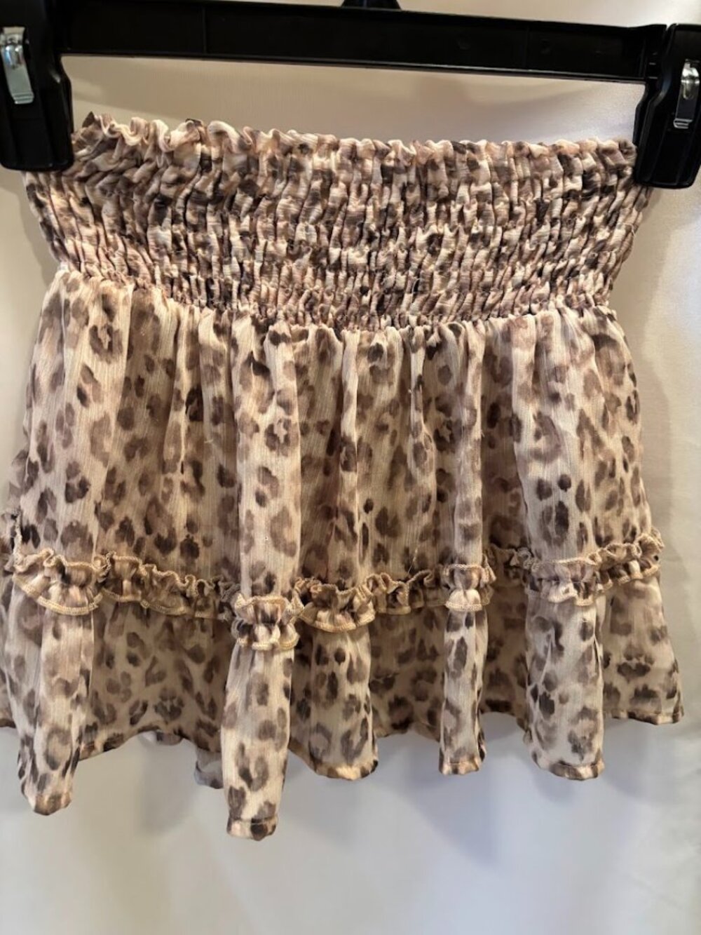 NWOT ZARA Kids Animal Print Skort - Size 7